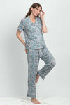 Summer Pajama Set in Cotton Flex Fabric