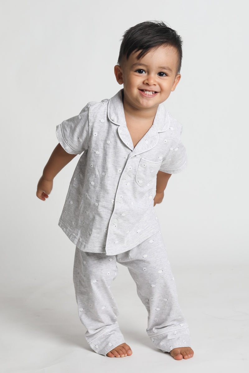 Kid's Luna Cotton Flex Pajama Set (unisex)